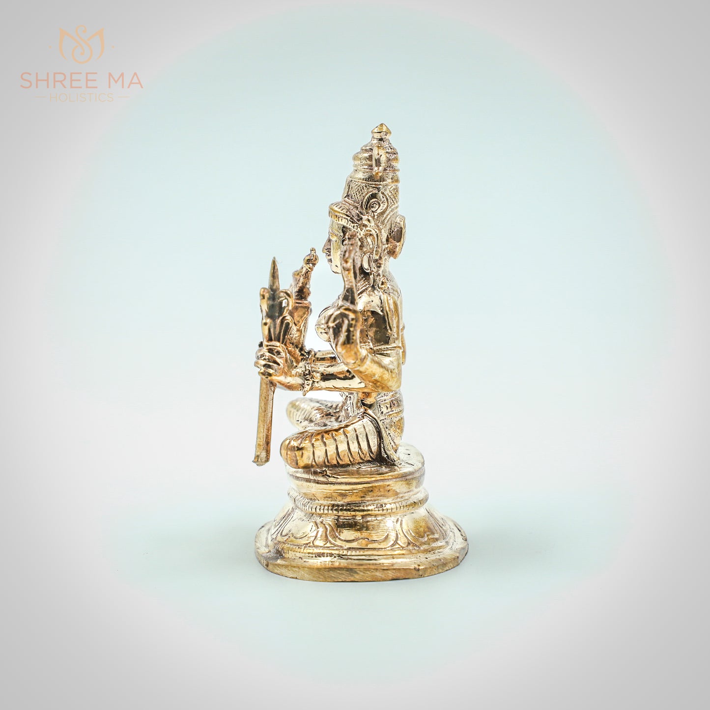 Kamakshiamman (Lalithambigai) 3.5-Inch Panchaloha Bronze Idol – Handmade Divine Sculpture