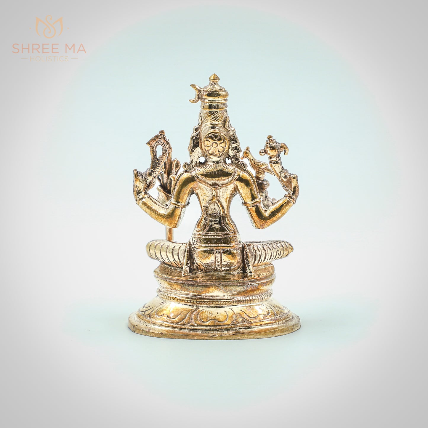 Kamakshiamman (Lalithambigai) 3.5-Inch Panchaloha Bronze Idol – Handmade Divine Sculpture