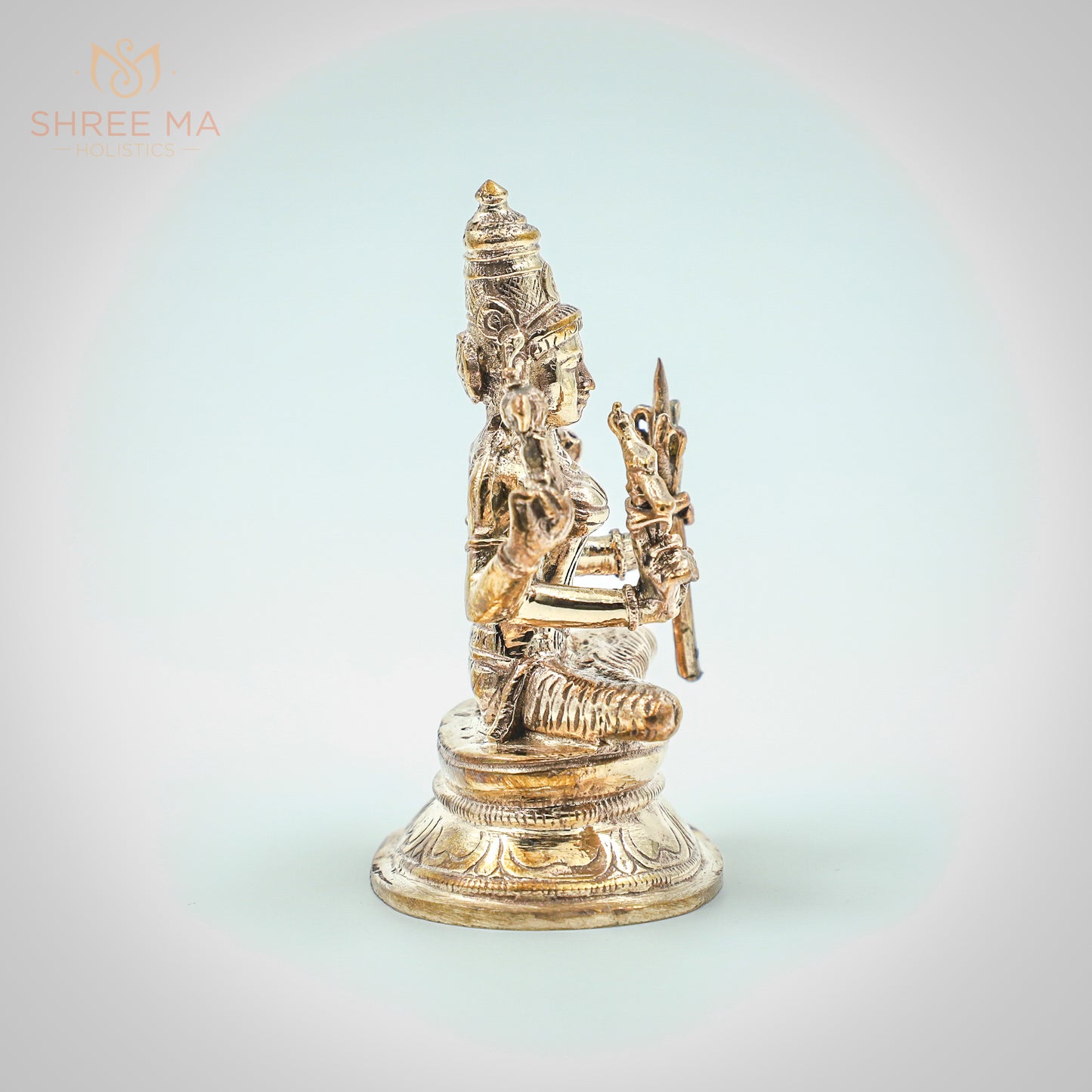 Kamakshiamman (Lalithambigai) 3.5-Inch Panchaloha Bronze Idol – Handmade Divine Sculpture