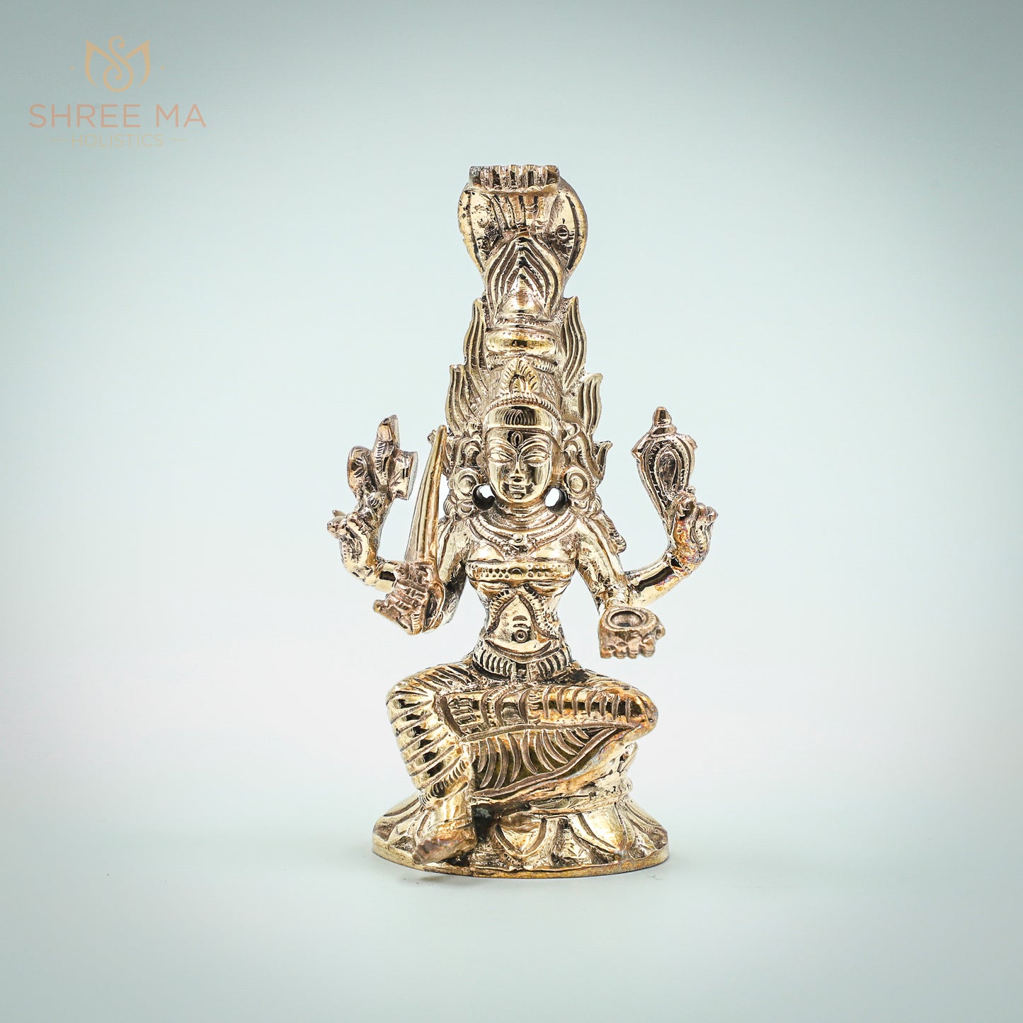 Mariyamman 4" inches Panchalogam Bronze Idol