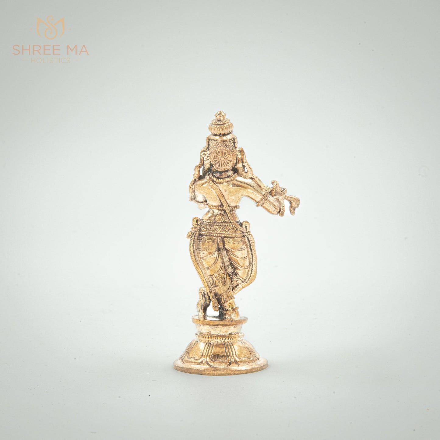 Krishna 4" inches panchalogam bronze idol