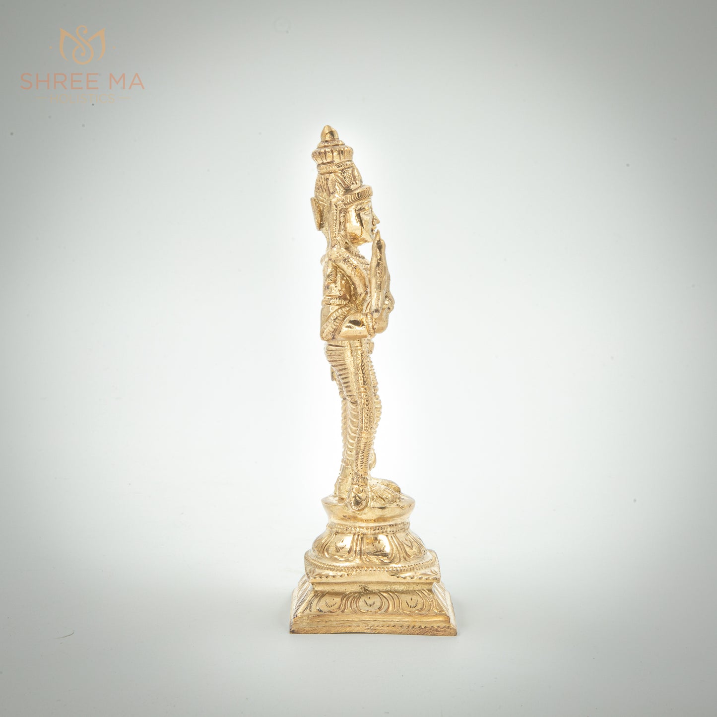 Meenakshi 6" inches panchaloha panchalogam Bronze Idol