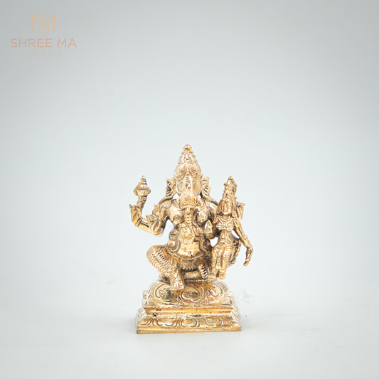 Vallabha Ganesh 3.5" inches Panchaloha idol