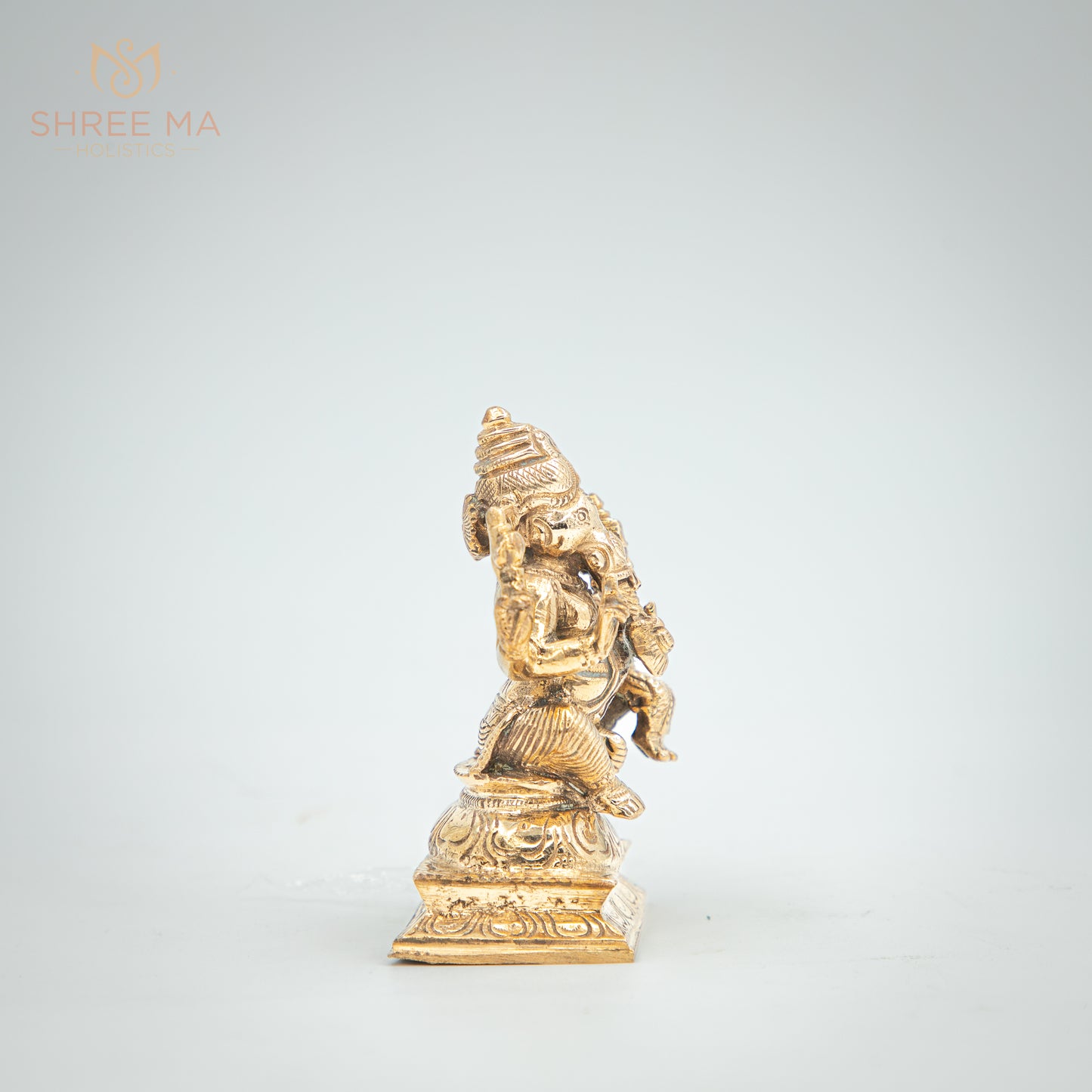 Vallabha Ganesh 3.5" inches Panchaloha idol