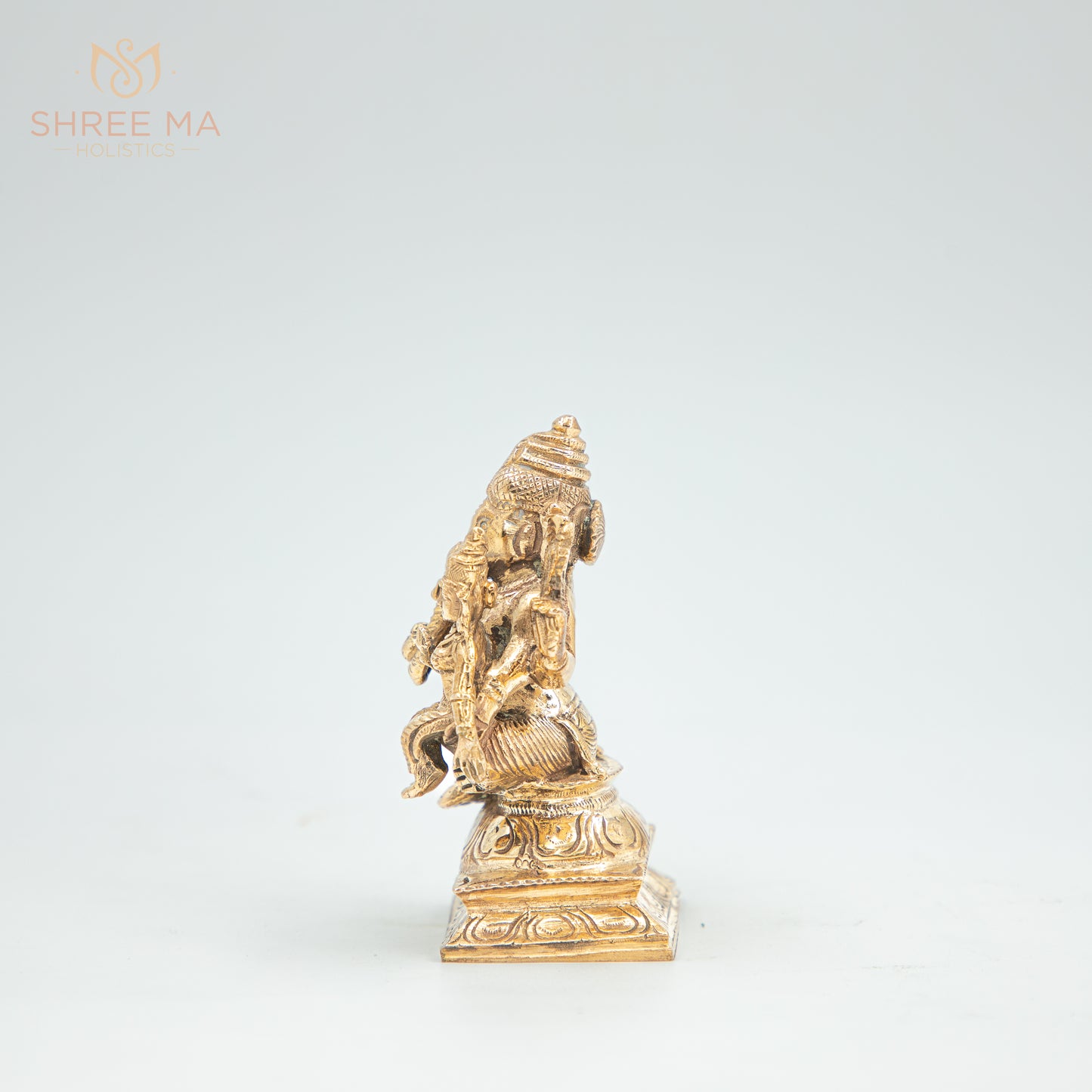 Vallabha Ganesh 3.5" inches Panchaloha idol