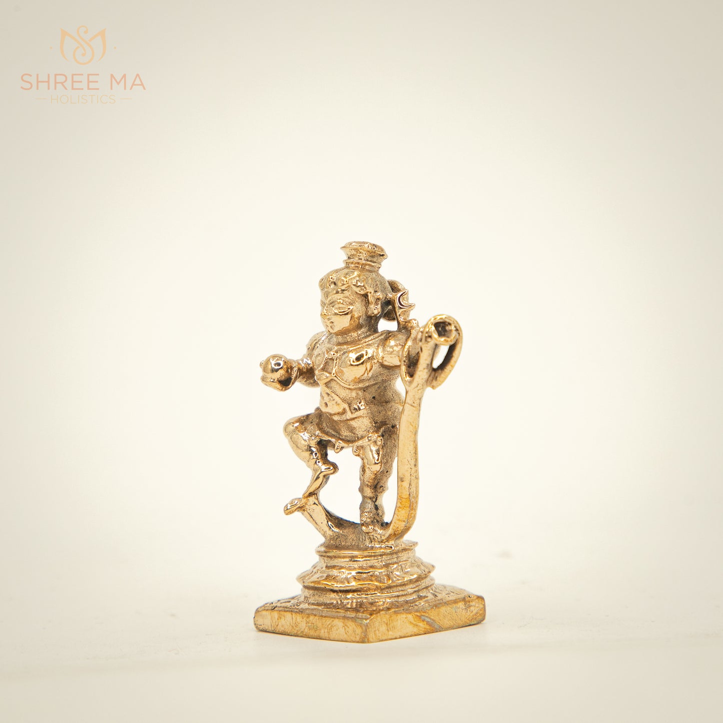 Kaalinga nartana Krishna 2.5" Panchaloha Bronze idol from Swamimalai