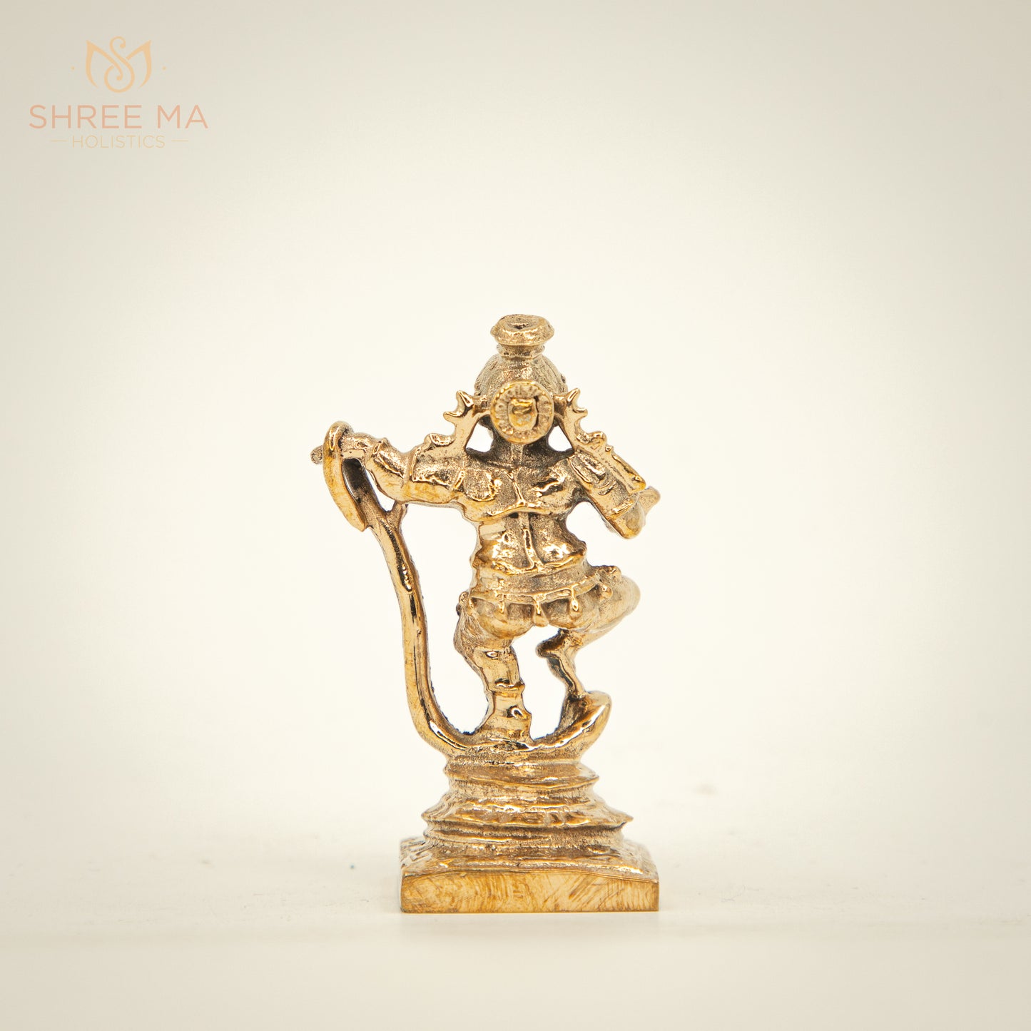 Kaalinga nartana Krishna 2.5" Panchaloha Bronze idol from Swamimalai