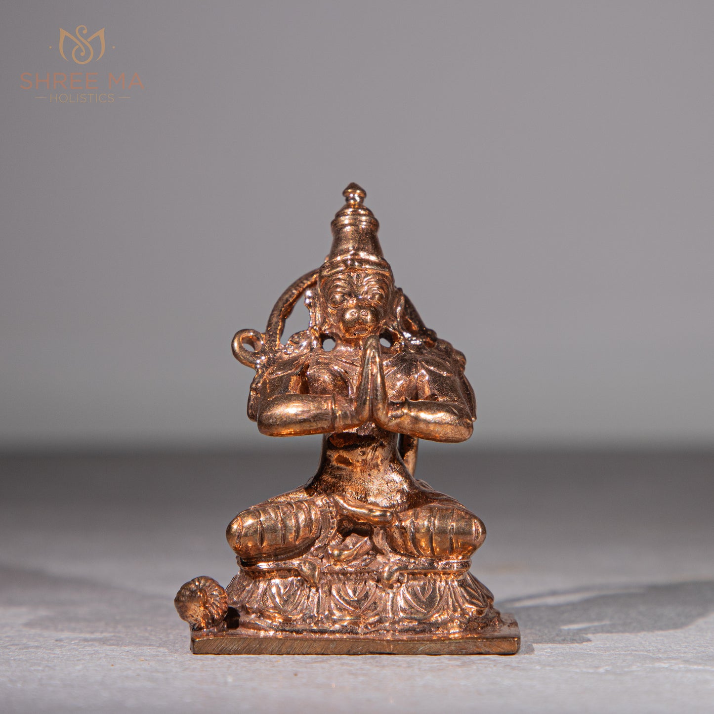 Hanuman 2.5" Panchaloha bronze idol